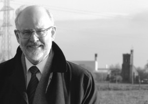 Bill Winlow in the Fylde countryside near Springfields nuclear fuels plant